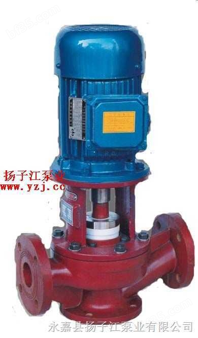 化工泵:SL型耐腐蚀玻璃钢管道泵 